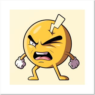 Angry Emoji! Posters and Art